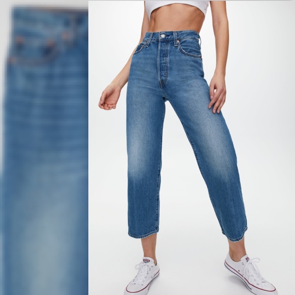 Levi’s Ribcage Straight Ankle Jeans - Picture 5 of 16